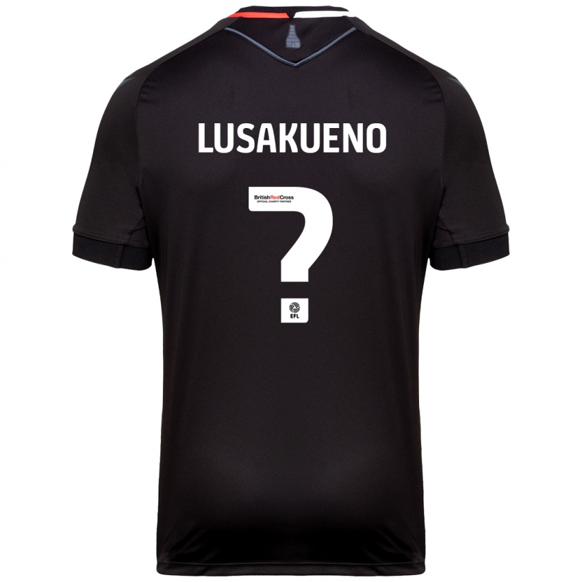 Homem Camisola Matty Lusakueno #0 Preto Alternativa 2024/25 Camisa Brasil