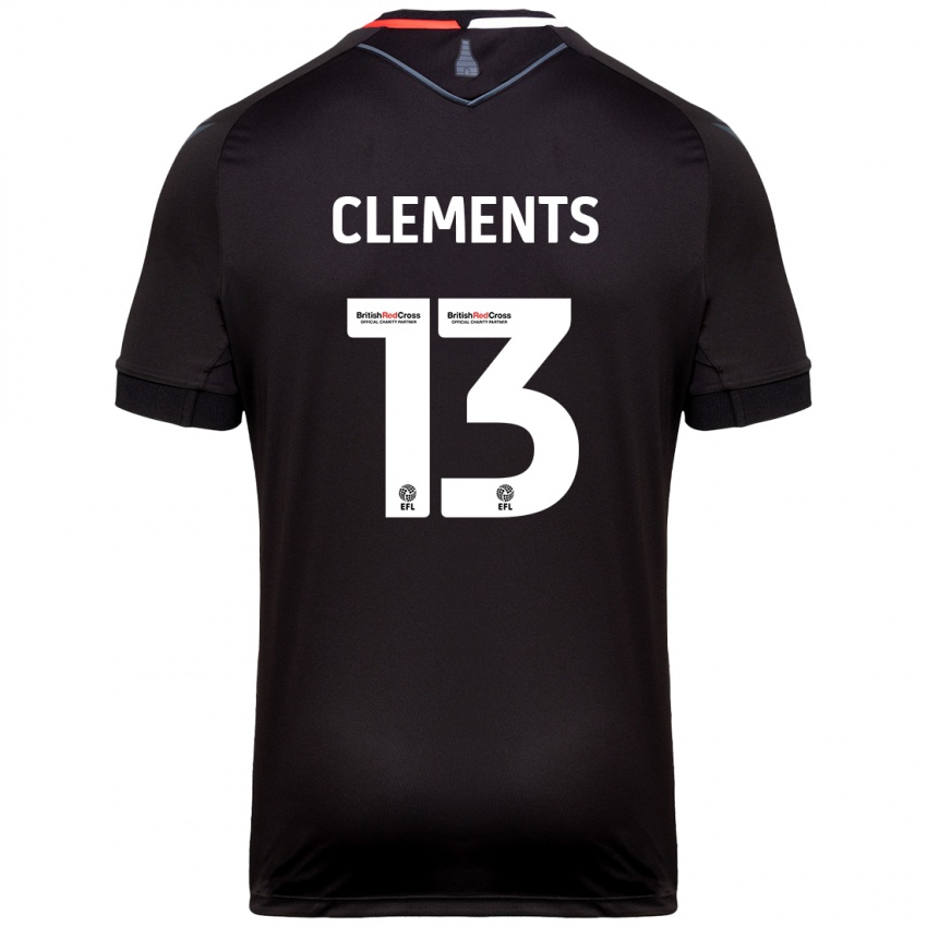 Homem Camisola Daisy Clements #13 Preto Alternativa 2024/25 Camisa Brasil