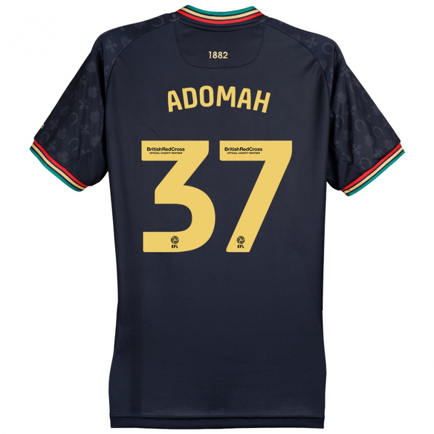 Homem Camisola Albert Adomah #37 Azul Da Marinha Escura Alternativa 2024/25 Camisa Brasil