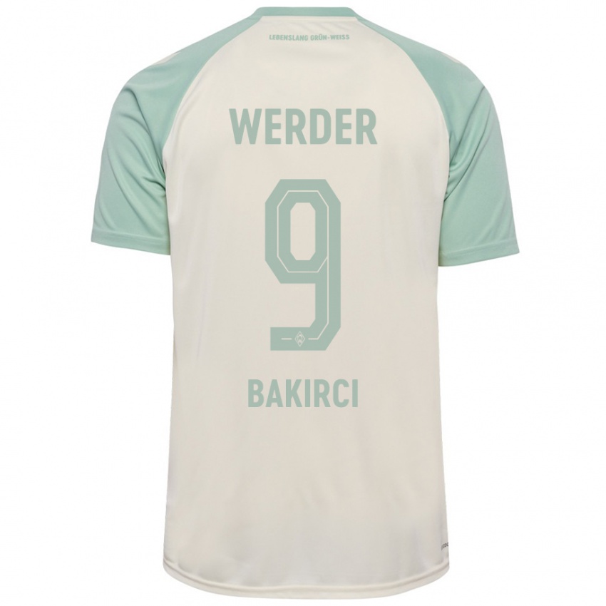 Homem Camisola Yunus Bakirci #9 Verde Claro Off-White Alternativa 2024/25 Camisa Brasil