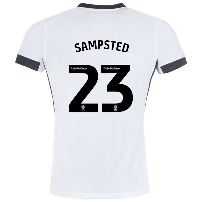 Homem Camisola Alfons Sampsted #23 Preto Branco Alternativa 2024/25 Camisa Brasil