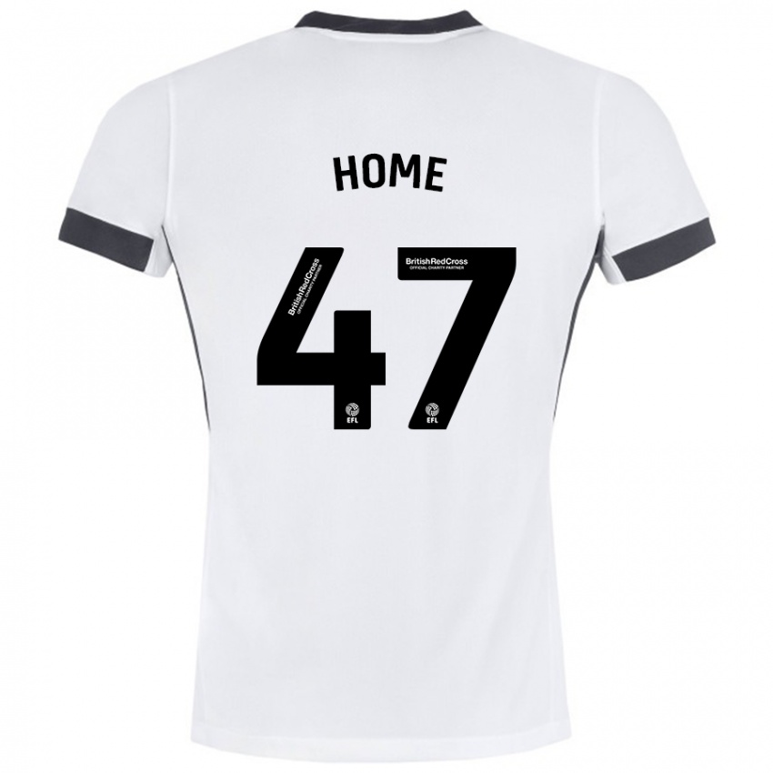 Homem Camisola Josh Home #47 Preto Branco Alternativa 2024/25 Camisa Brasil