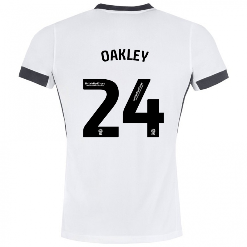 Homem Camisola Marcel Oakley #24 Preto Branco Alternativa 2024/25 Camisa Brasil