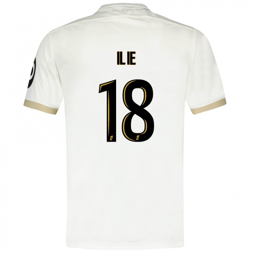 Homem Camisola Rareș Ilie #18 Ouro Branco Alternativa 2024/25 Camisa Brasil