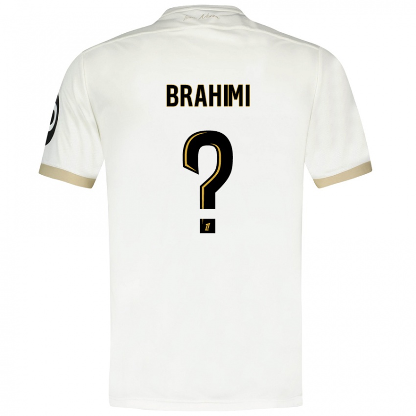 Homem Camisola Billal Brahimi #0 Ouro Branco Alternativa 2024/25 Camisa Brasil