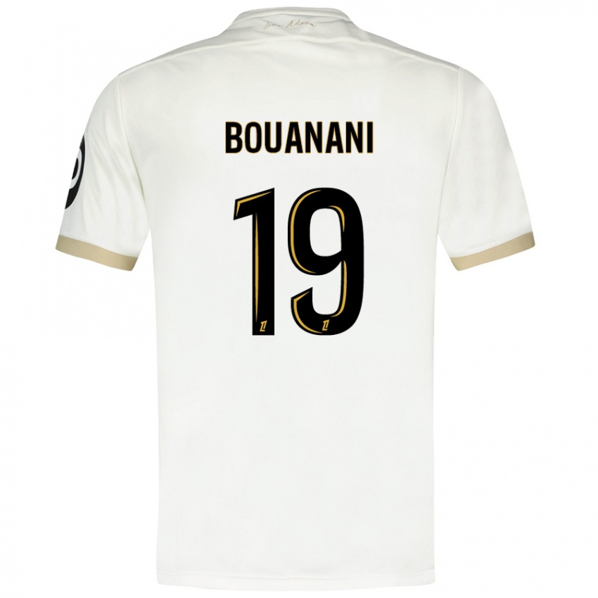 Homem Camisola Badredine Bouanani #19 Ouro Branco Alternativa 2024/25 Camisa Brasil