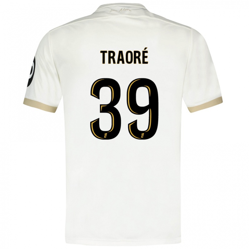 Homem Camisola Daouda Traoré #39 Ouro Branco Alternativa 2024/25 Camisa Brasil