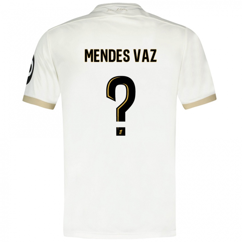 Homem Camisola Hernâni Mendes Vaz #0 Ouro Branco Alternativa 2024/25 Camisa Brasil