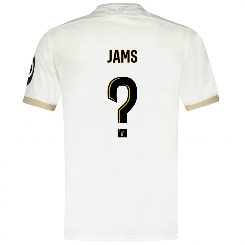 Homem Camisola Dylan Jams #0 Ouro Branco Alternativa 2024/25 Camisa Brasil