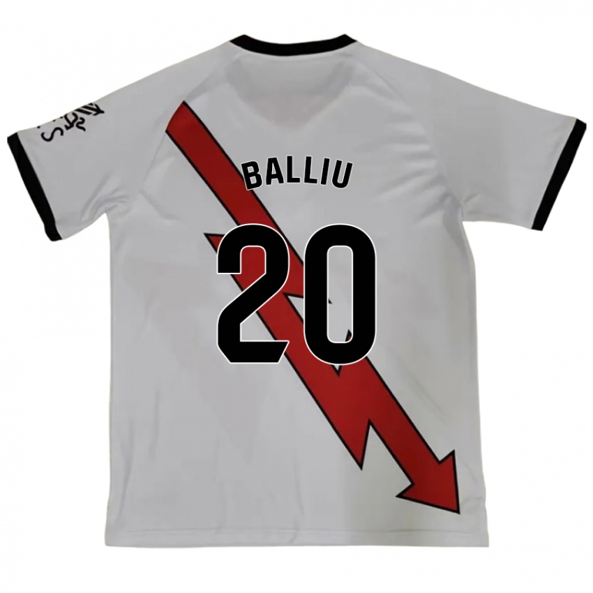 Homem Camisola Iván Balliu #20 Vermelho Alternativa 2024/25 Camisa Brasil