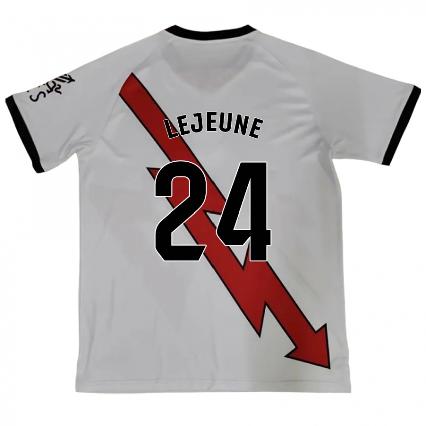 Homem Camisola Florian Lejeune #24 Vermelho Alternativa 2024/25 Camisa Brasil