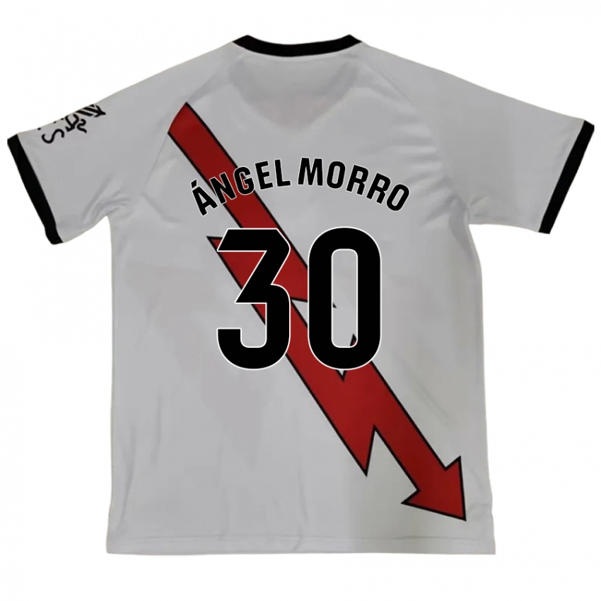 Homem Camisola Miguel Ángel Morro #30 Vermelho Alternativa 2024/25 Camisa Brasil