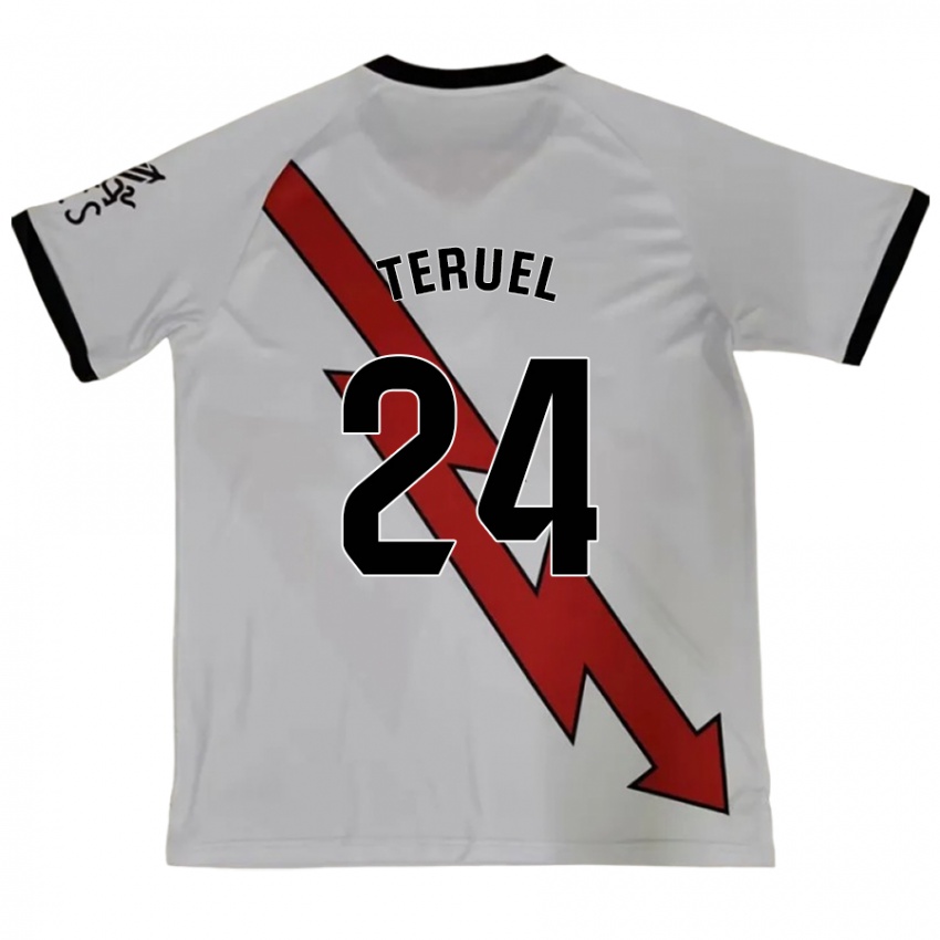 Homem Camisola Laura Teruel Montero #24 Vermelho Alternativa 2024/25 Camisa Brasil