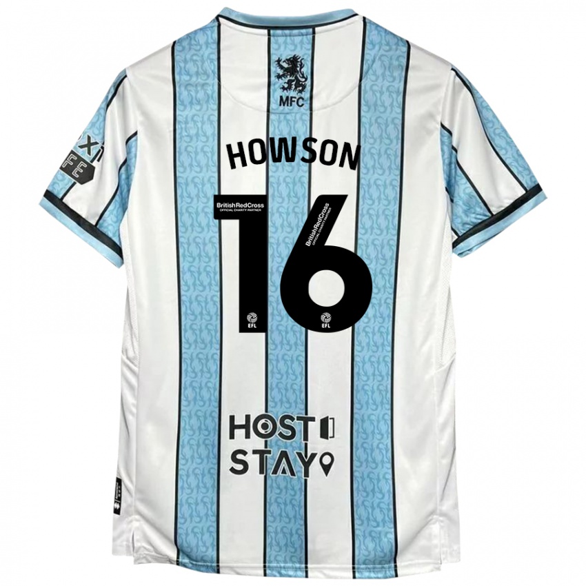 Homem Camisola Jonathan Howson #16 Azul Branco Alternativa 2024/25 Camisa Brasil