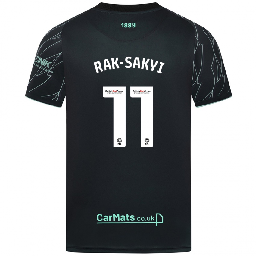 Homem Camisola Jesurun Rak-Sakyi #11 Verde Preto Alternativa 2024/25 Camisa Brasil