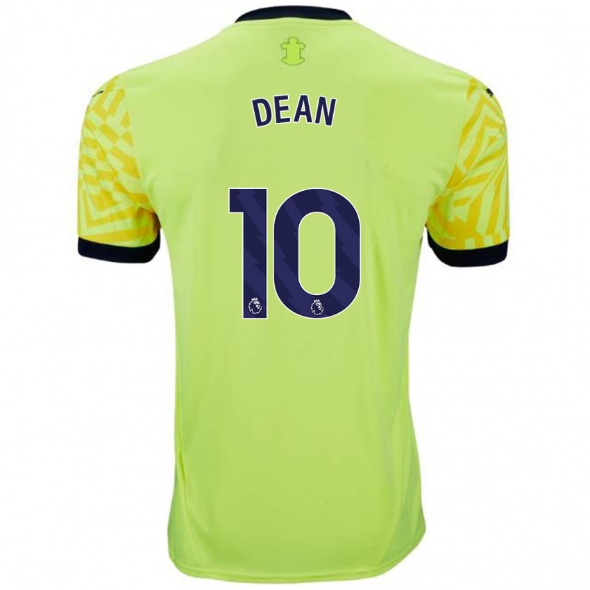 Homem Camisola Rianna Dean #10 Amarelo Alternativa 2024/25 Camisa Brasil