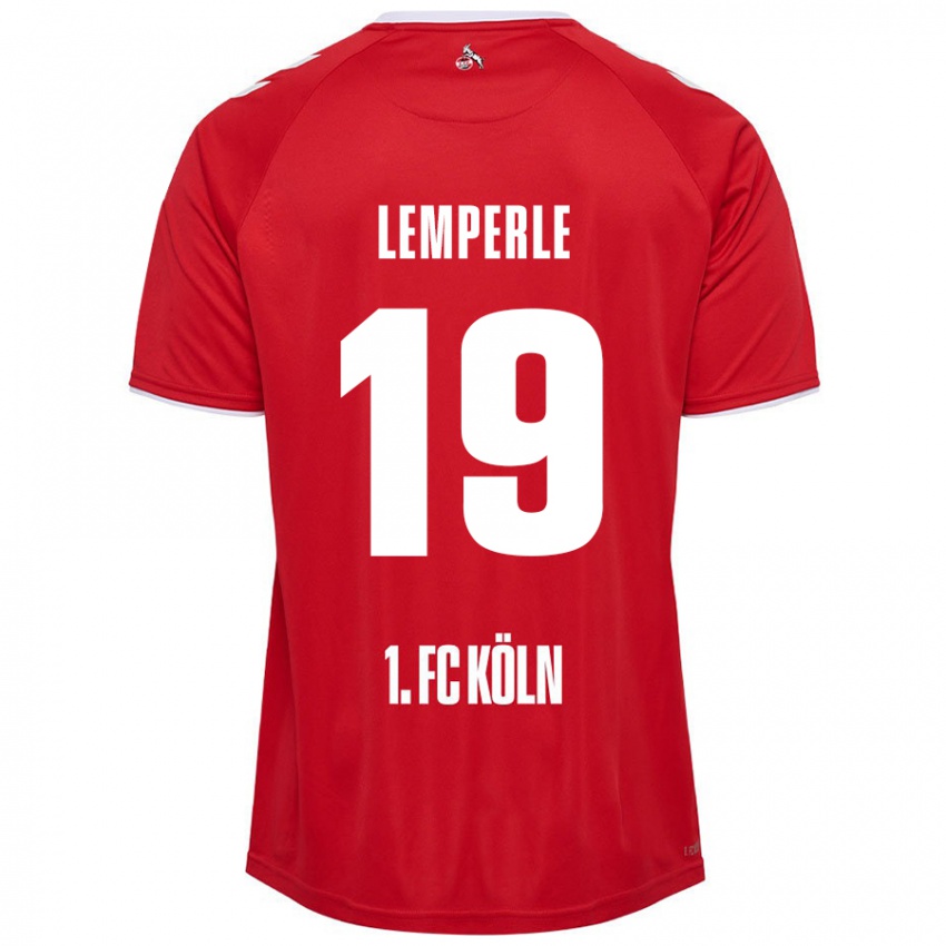 Homem Camisola Tim Lemperle #19 Branco Vermelho Alternativa 2024/25 Camisa Brasil