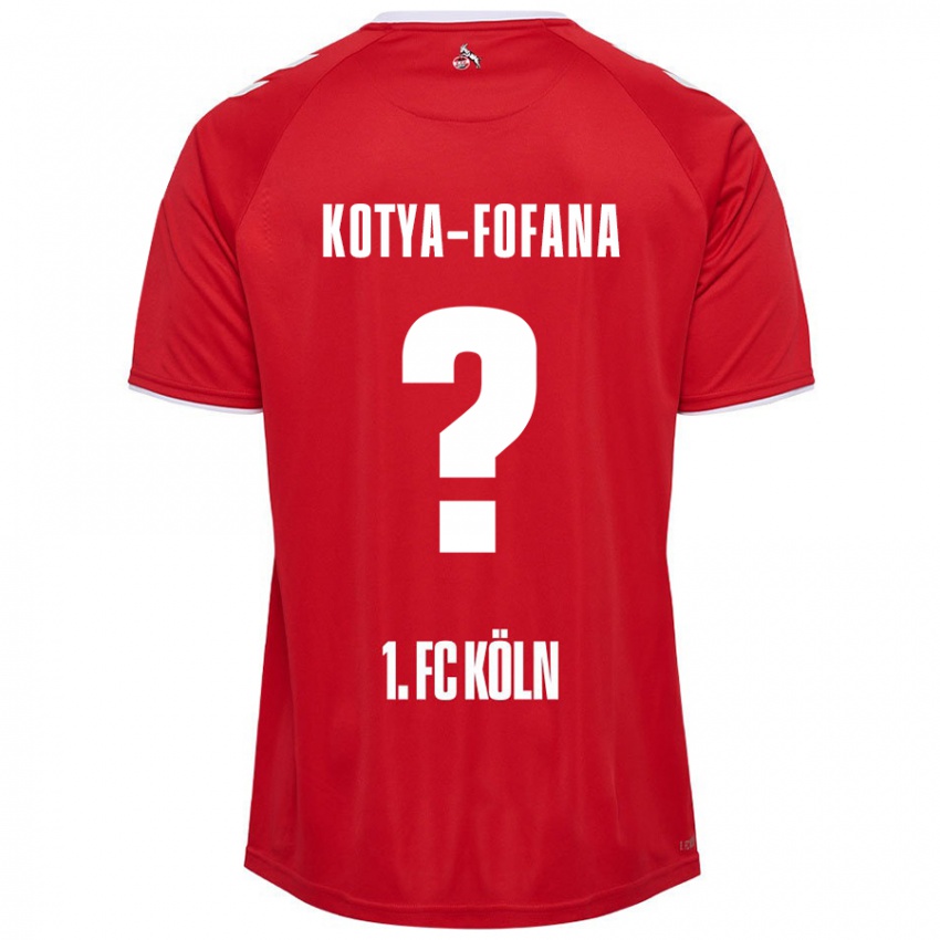 Homem Camisola Assad Kotya-Fofana #0 Branco Vermelho Alternativa 2024/25 Camisa Brasil