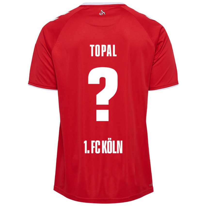 Homem Camisola Sidar Topal #0 Branco Vermelho Alternativa 2024/25 Camisa Brasil