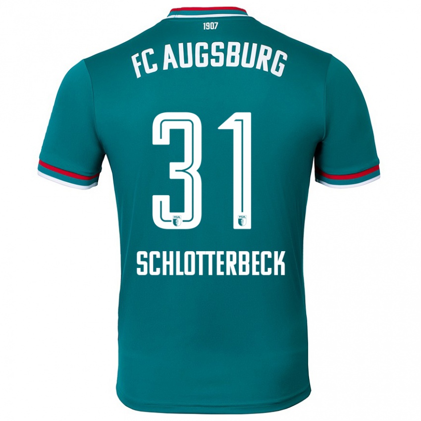 Homem Camisola Keven Schlotterbeck #31 Verde Escuro Alternativa 2024/25 Camisa Brasil