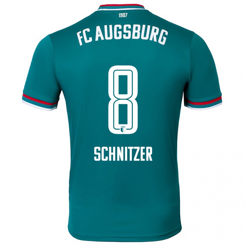 Homem Camisola Tim Schnitzer #8 Verde Escuro Alternativa 2024/25 Camisa Brasil