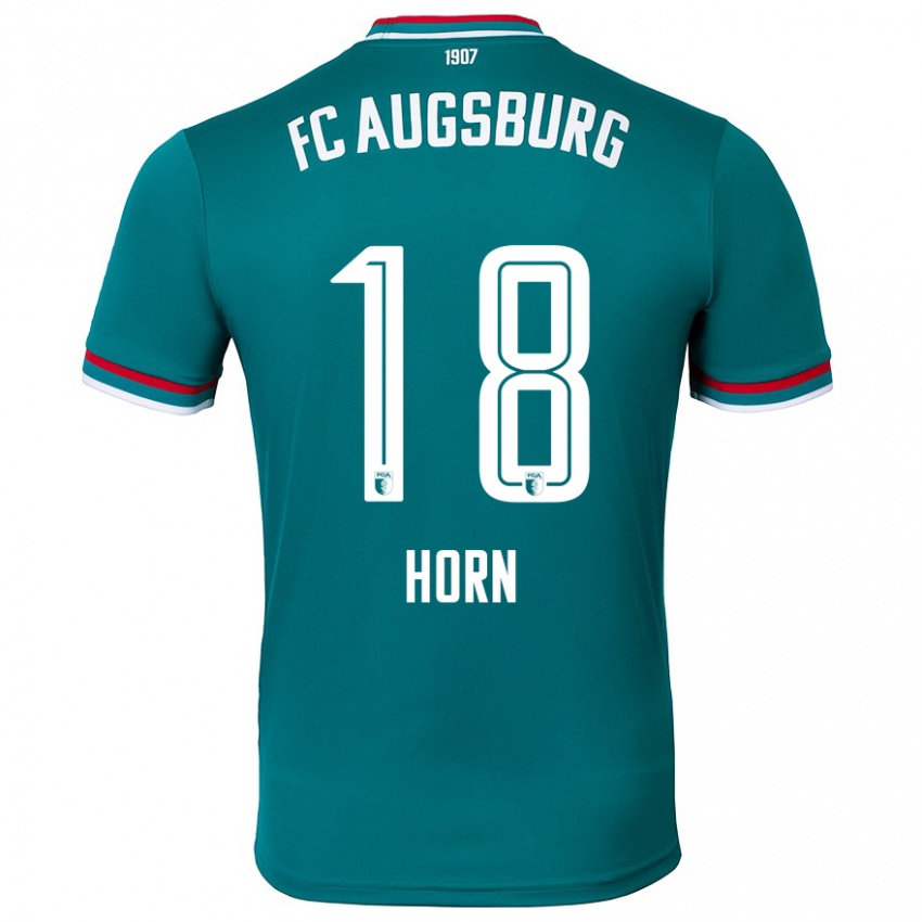 Homem Camisola Tobias Horn #18 Verde Escuro Alternativa 2024/25 Camisa Brasil