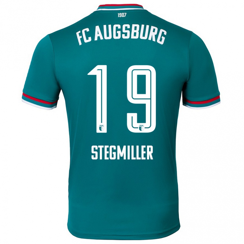 Homem Camisola Louis Stegmiller #19 Verde Escuro Alternativa 2024/25 Camisa Brasil