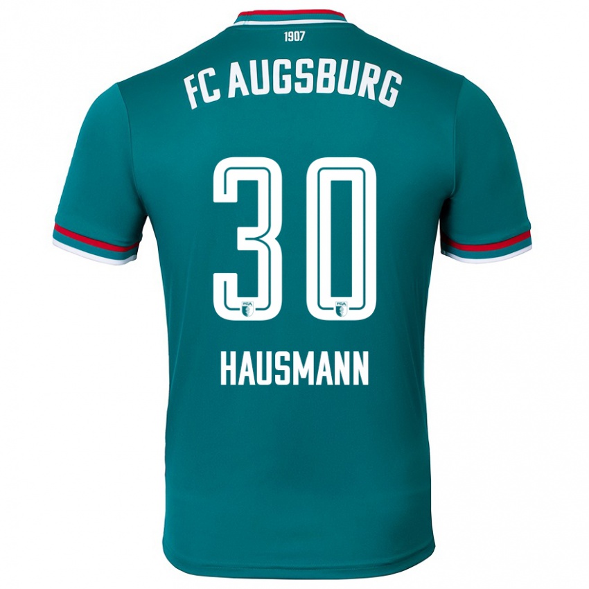 Homem Camisola Daniel Hausmann #30 Verde Escuro Alternativa 2024/25 Camisa Brasil