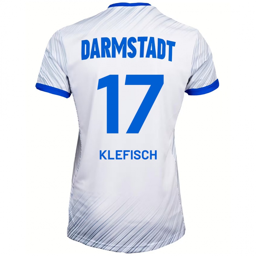 Homem Camisola Kai Klefisch #17 Azul Branco Alternativa 2024/25 Camisa Brasil