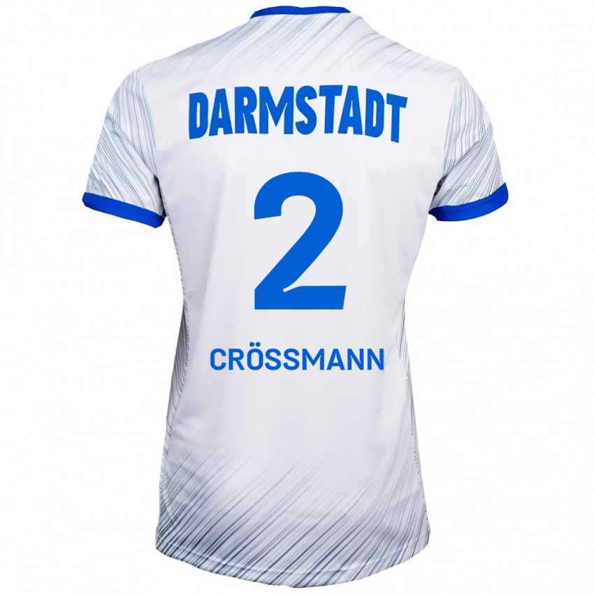 Homem Camisola Elias Crößmann #2 Azul Branco Alternativa 2024/25 Camisa Brasil