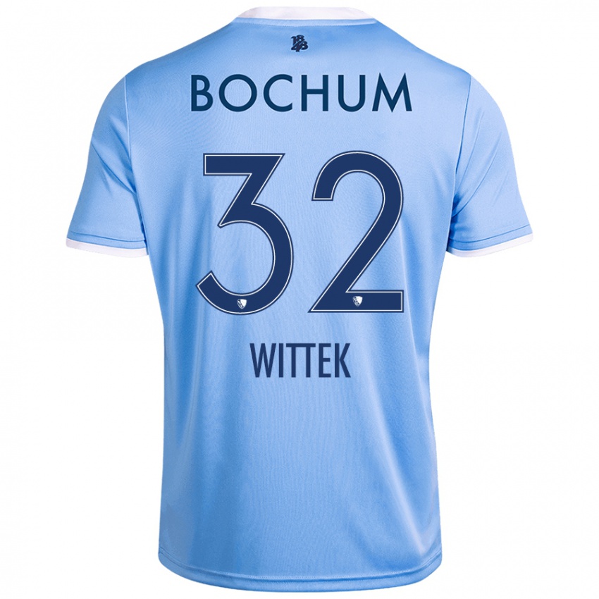 Homem Camisola Maximilian Wittek #32 Celeiro Azul Alternativa 2024/25 Camisa Brasil