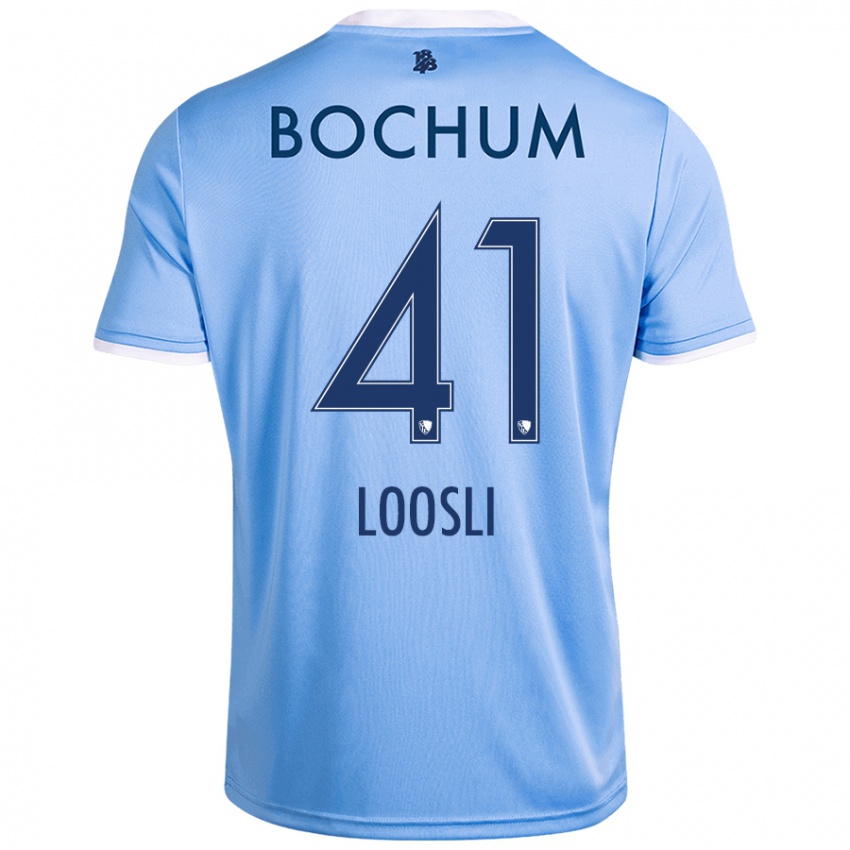 Homem Camisola Noah Loosli #41 Celeiro Azul Alternativa 2024/25 Camisa Brasil