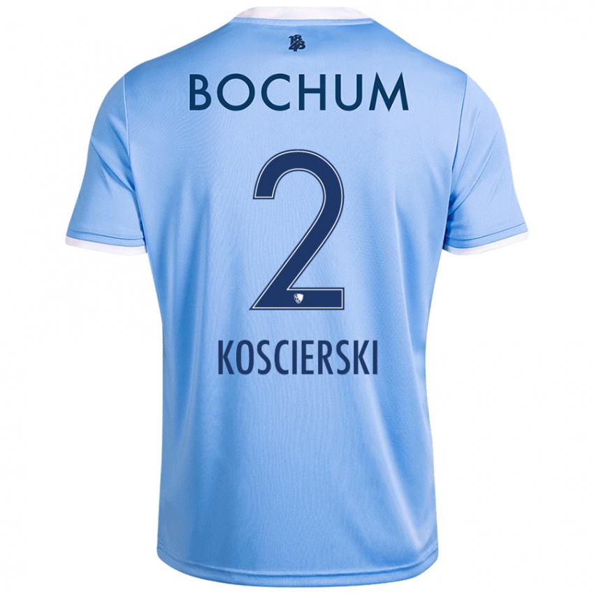 Homem Camisola Kacper Koscierski #2 Celeiro Azul Alternativa 2024/25 Camisa Brasil