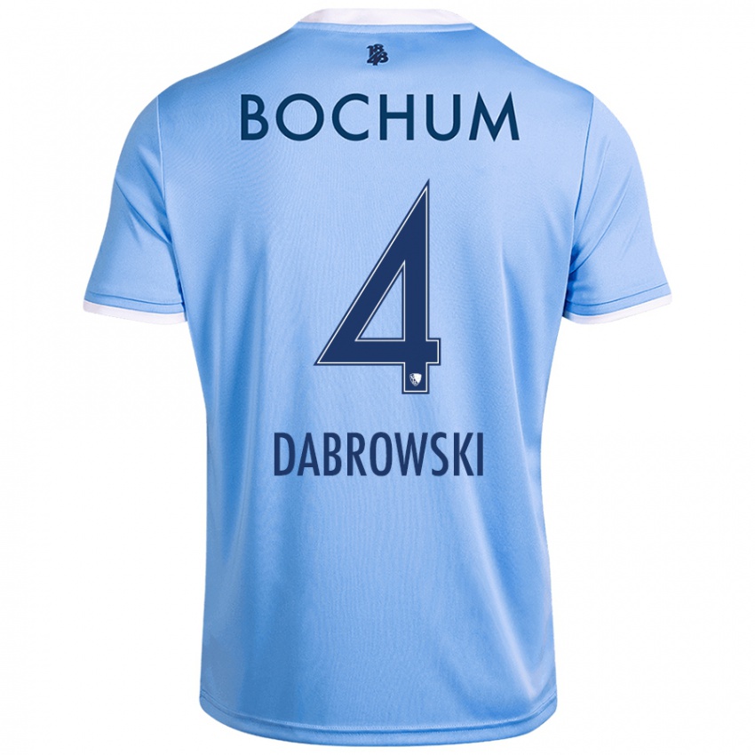 Homem Camisola Luc Dabrowski #4 Celeiro Azul Alternativa 2024/25 Camisa Brasil