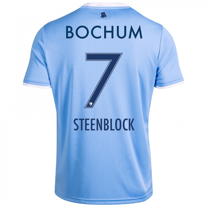 Homem Camisola Jannis Steenblock #7 Celeiro Azul Alternativa 2024/25 Camisa Brasil