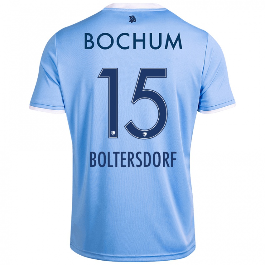 Homem Camisola Sebastian Boltersdorf #15 Celeiro Azul Alternativa 2024/25 Camisa Brasil