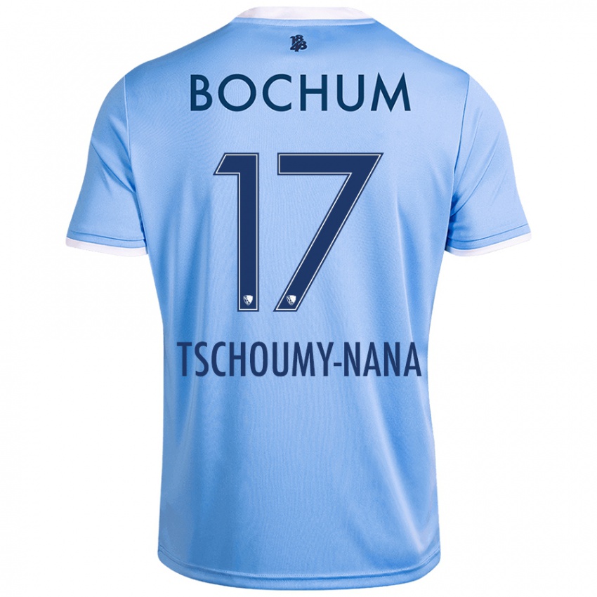 Homem Camisola Daryl Tschoumy-Nana #17 Celeiro Azul Alternativa 2024/25 Camisa Brasil