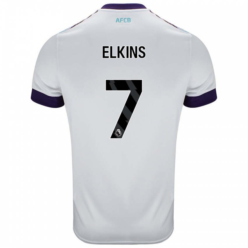 Homem Camisola Elle Elkins #7 Roxo Verde Branco Alternativa 2024/25 Camisa Brasil