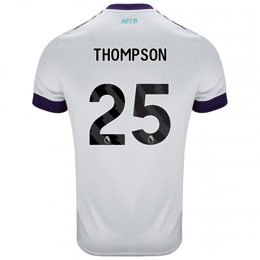 Homem Camisola Kenni Thompson #25 Roxo Verde Branco Alternativa 2024/25 Camisa Brasil