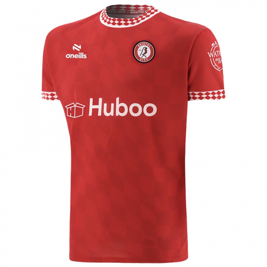 Mulher Camisola Josh Campbell-Slowey #0 Vermelho Principal 2024/25 Camisa Brasil