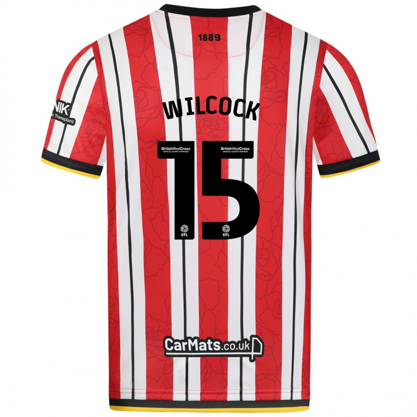 Mulher Camisola Tamara Wilcock #15 Listras Brancas Vermelhas Principal 2024/25 Camisa Brasil