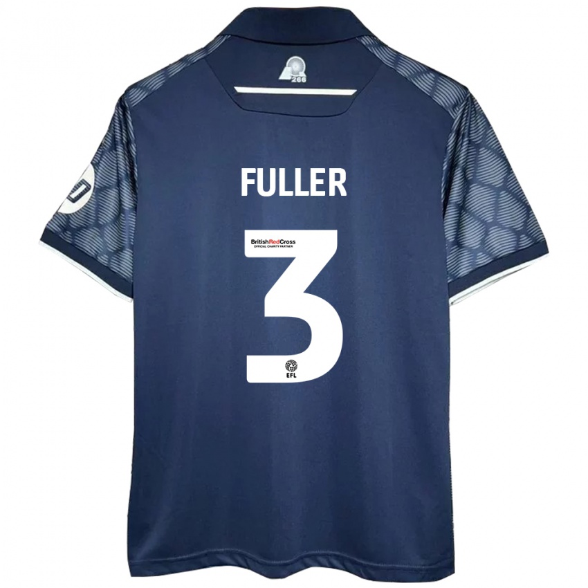 Mulher Camisola Olivia Fuller #3 Preto Alternativa 2024/25 Camisa Brasil