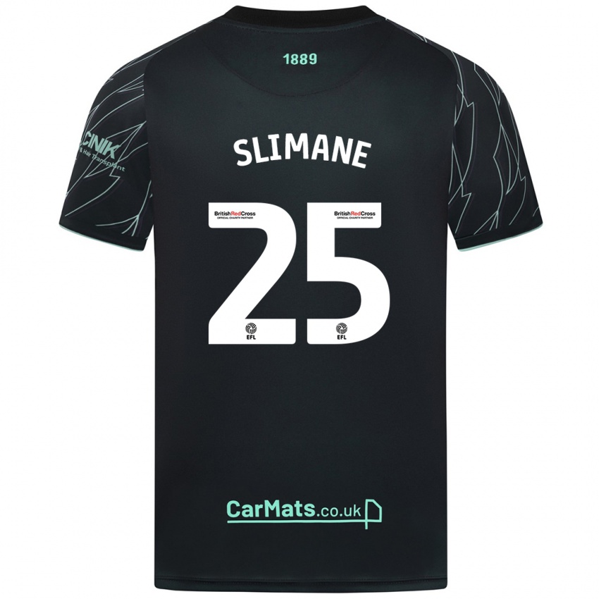 Mulher Camisola Anis Slimane #25 Verde Preto Alternativa 2024/25 Camisa Brasil