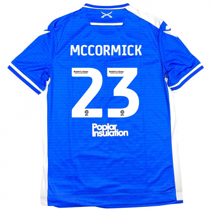 Criança Camisola Luke Mccormick #23 Branco Azul Principal 2024/25 Camisa Brasil