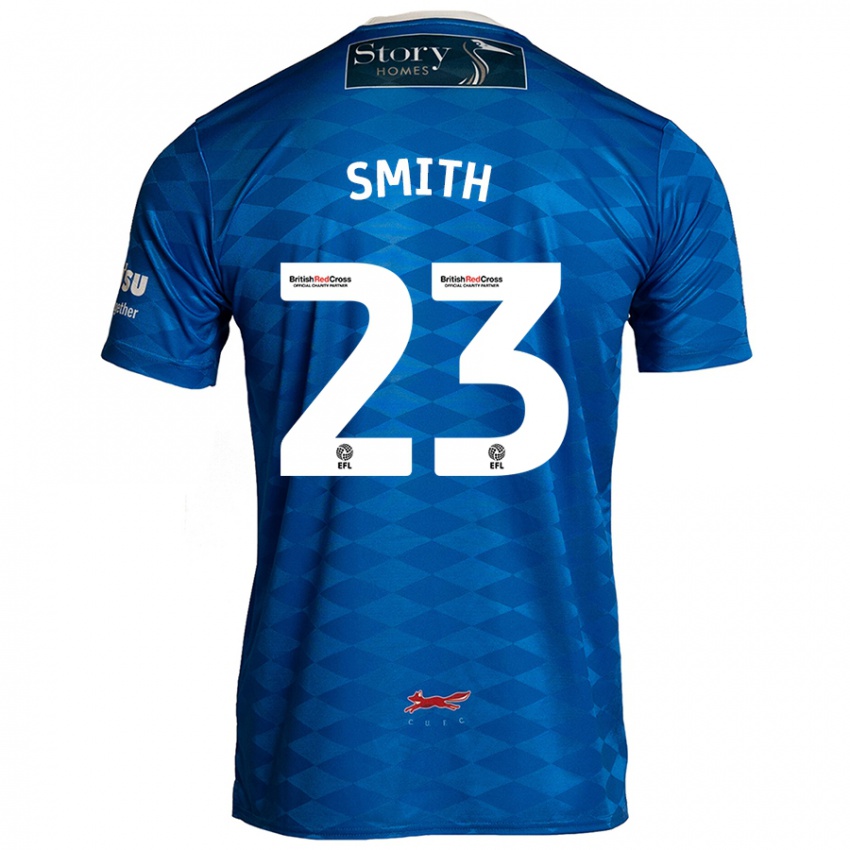 Criança Camisola Jude Smith #23 Azul Principal 2024/25 Camisa Brasil