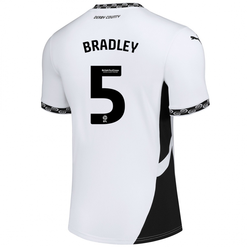 Criança Camisola Sonny Bradley #5 Preto Branco Principal 2024/25 Camisa Brasil