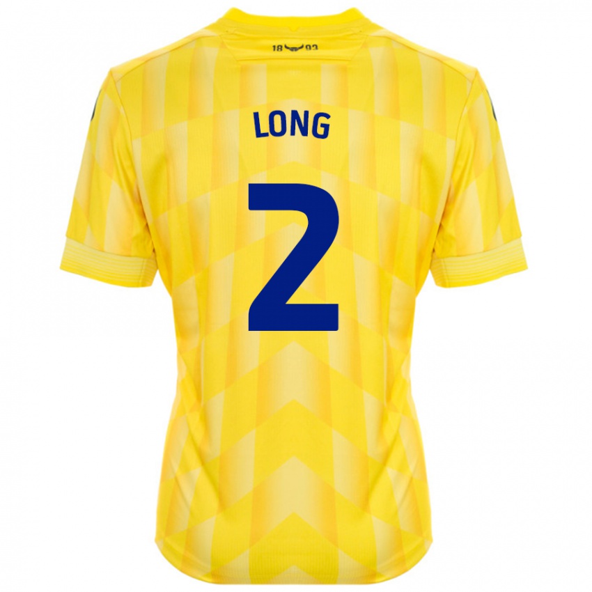 Criança Camisola Sam Long #2 Amarelo Principal 2024/25 Camisa Brasil