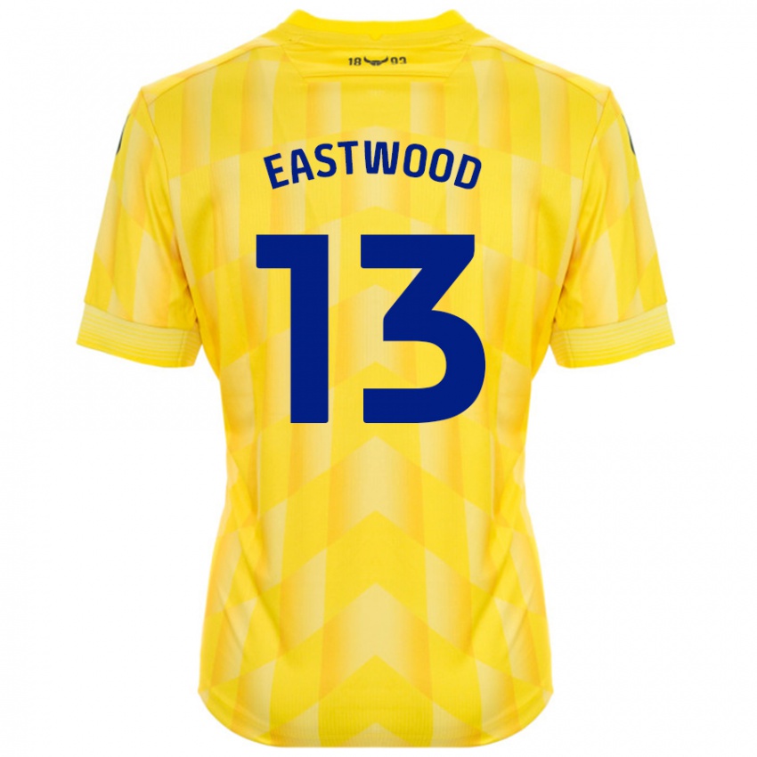 Criança Camisola Simon Eastwood #13 Amarelo Principal 2024/25 Camisa Brasil