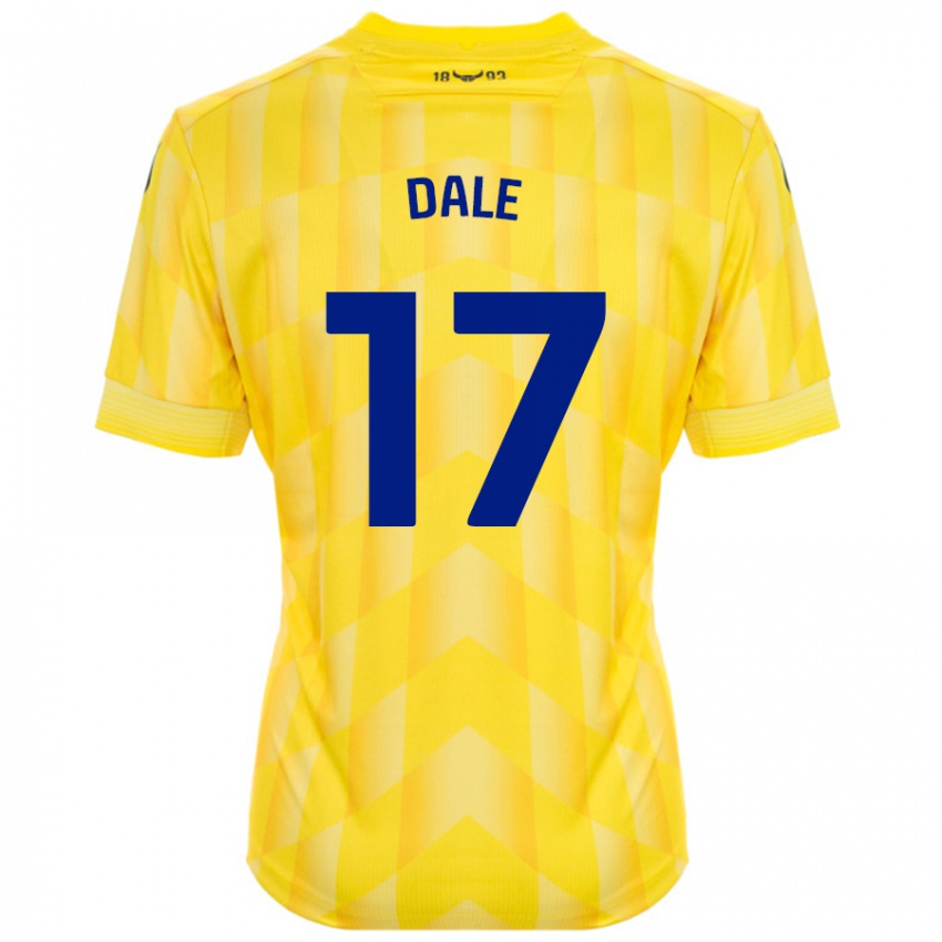 Criança Camisola Owen Dale #17 Amarelo Principal 2024/25 Camisa Brasil