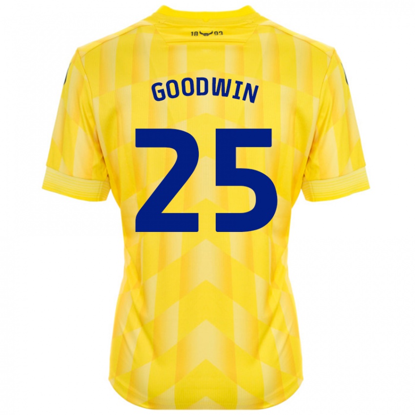 Criança Camisola Will Goodwin #25 Amarelo Principal 2024/25 Camisa Brasil